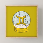 Gemini Snow Globe Mini Art Print Gallery Image 1