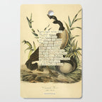 Bird Divinations: Canada goose (about: almanacofbirds.org) Cutting Board Gallery Image 1
