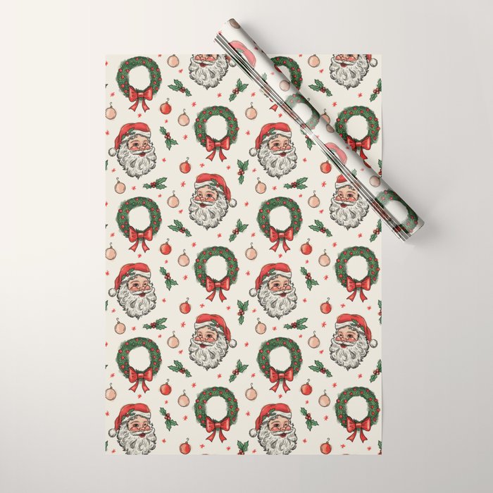 Santa Claus Wrapping Paper Gallery Image 1