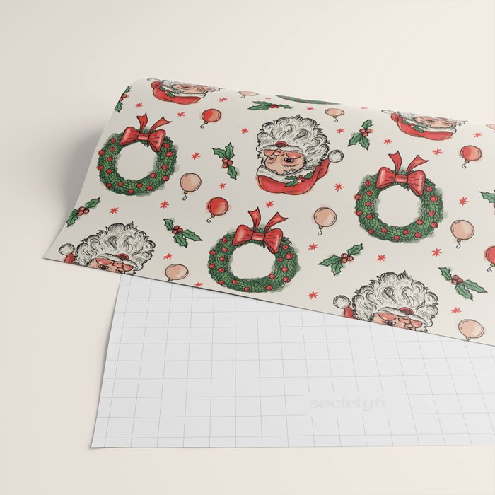 Santa Claus Wrapping Paper Gallery Image 2