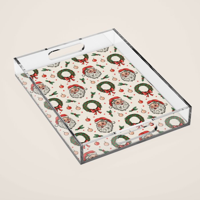 Santa Claus Acrylic Tray Gallery Image 1