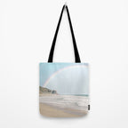 Malibu Beach Rainbow Tote Bag Gallery Image 2