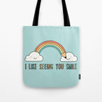 I like seeing you smile Tote Bag Gallery Image 1