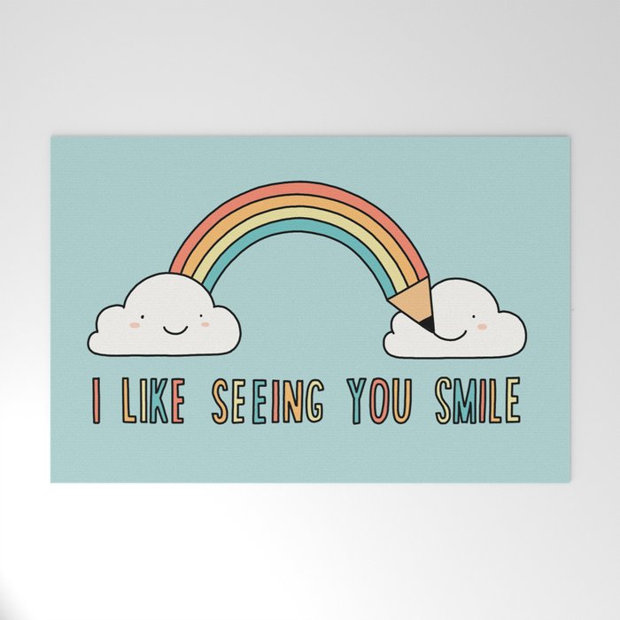 I like seeing you smile Welcome Mat Gallery Image 1