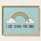 I like seeing you smile Serving Tray Gallery Image 1