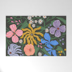 Merrick Floral Welcome Mat Gallery Image 1