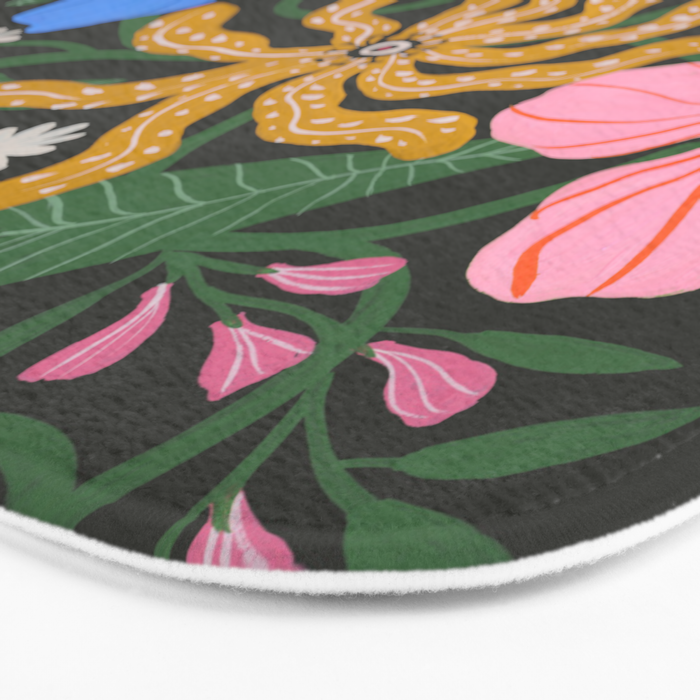 Merrick Floral Bath Mat Gallery Image 3