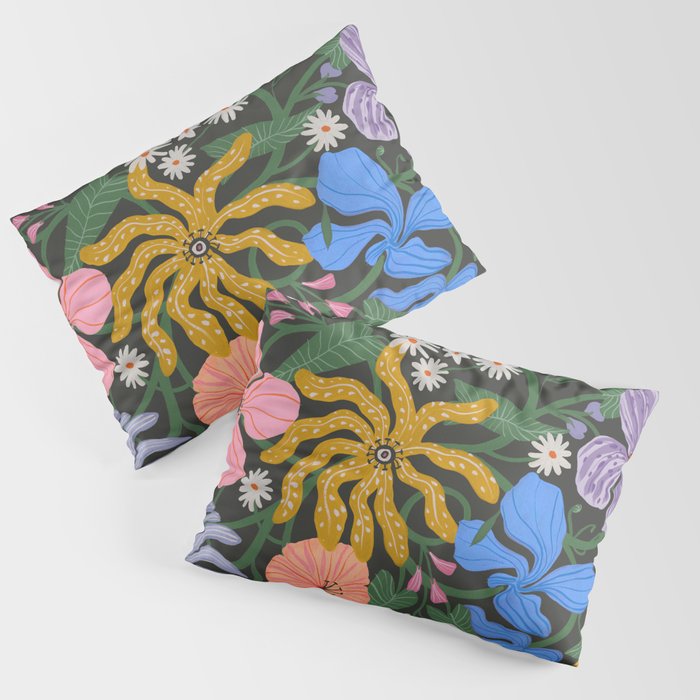 Merrick Floral Pillow Sham Gallery Image 1