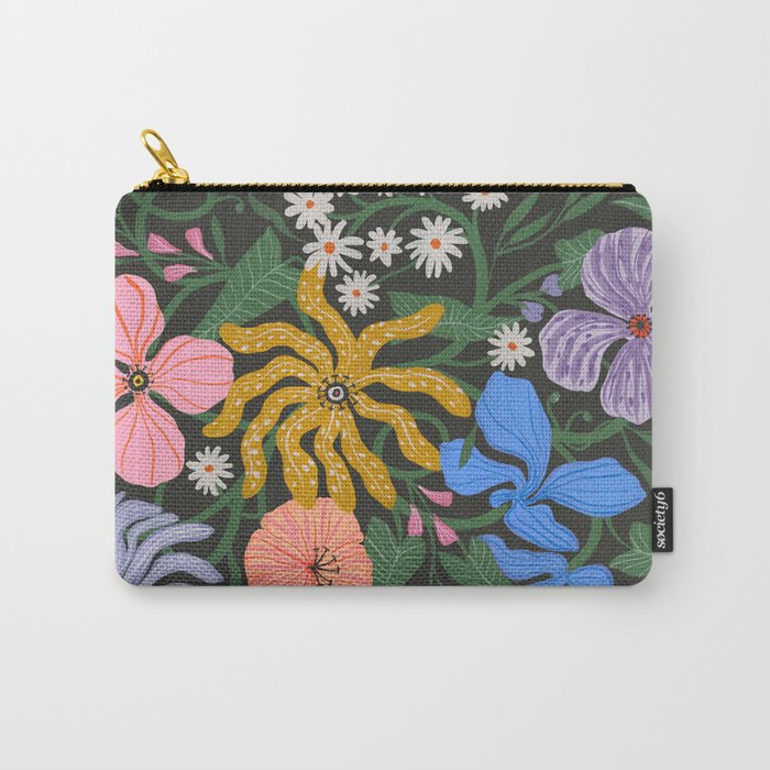 Merrick Floral Carry All Pouch Gallery Image 1
