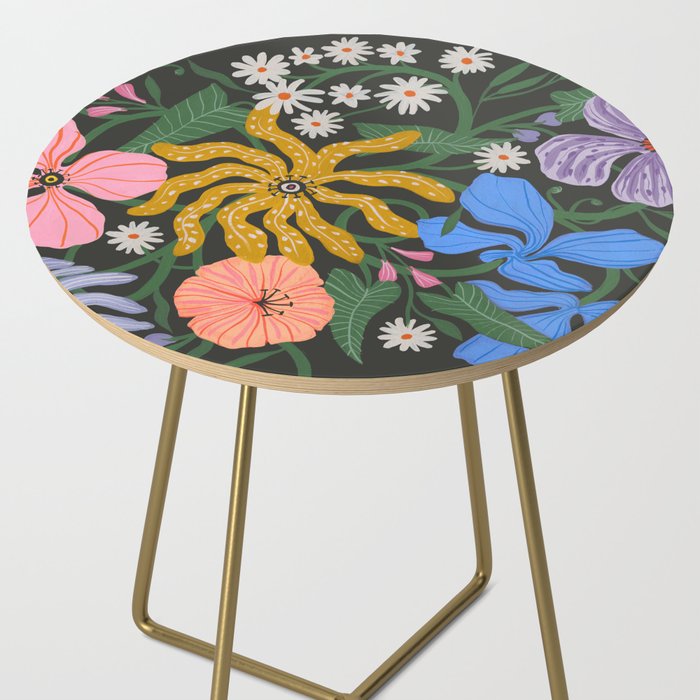 Merrick Floral Side Table Gallery Image 2