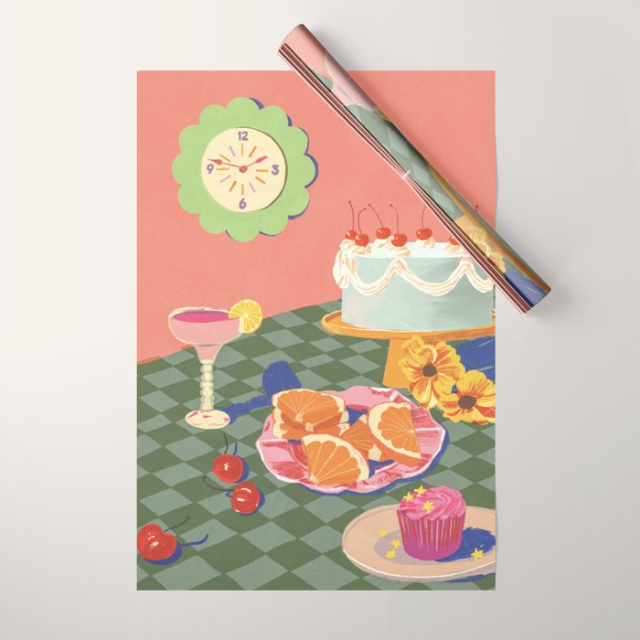 Sunday still life Wrapping Paper Gallery Image 1