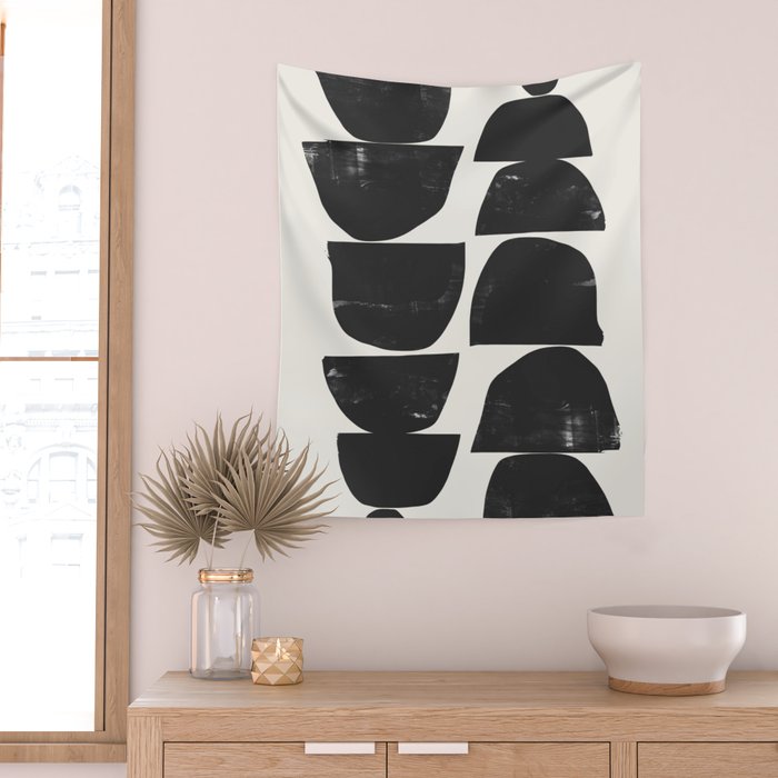 Minimal Plant Wall Tapestry Gallery Image 2