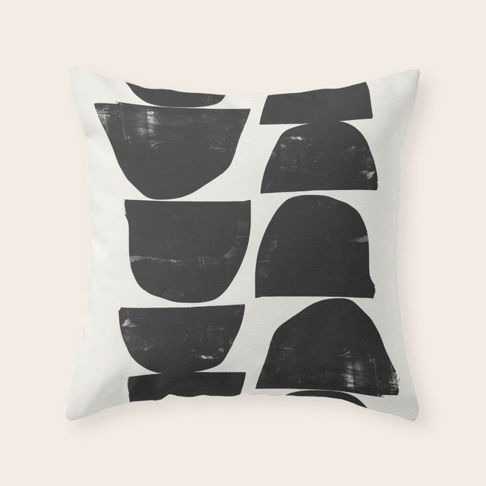 Minimal Plant Throw Pillow Gallery Image 6