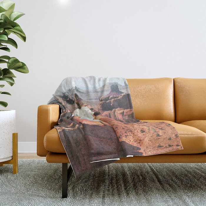 Canyons Throw Blanket Gallery Image 1