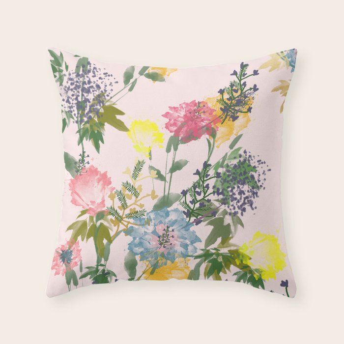 Vivacious #society6 #decor #buyart Throw Pillow Gallery Image 1