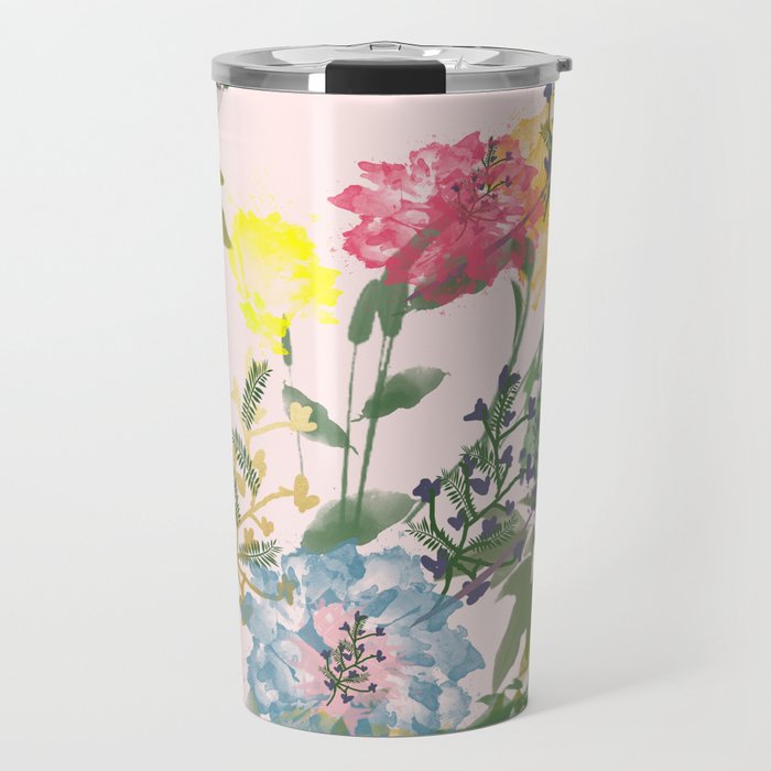 Vivacious #society6 #decor #buyart Travel Mug Gallery Image 1