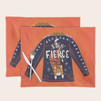 Stay Fierce Tiger Jacket Placemat Gallery Image 1