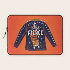 Stay Fierce Tiger Jacket Laptop Sleeve Gallery Image 1
