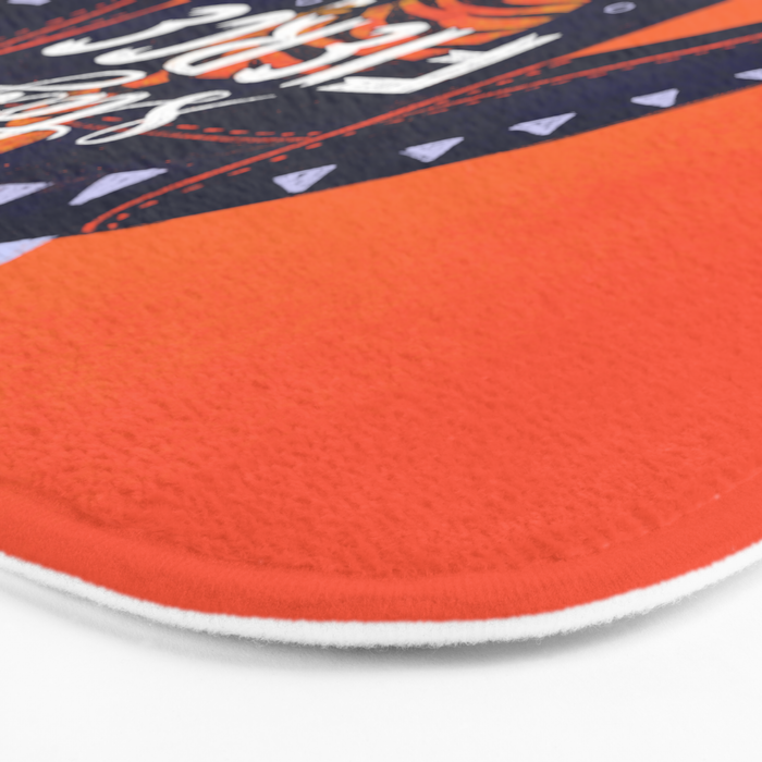 Stay Fierce Tiger Jacket Bath Mat Gallery Image 3