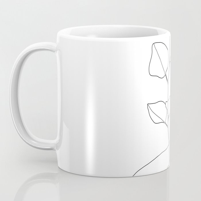 Minimal Hand Holding the Branch II Coffee Mug Gallery Image 3