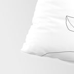 Minimal Hand Holding the Branch II Pillow Sham Gallery Image 4