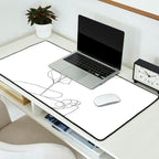Minimal Hand Holding the Branch II Desk Mat Gallery Image 2