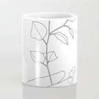 Minimal Hand Holding the Branch II Coffee Mug Gallery Image 4
