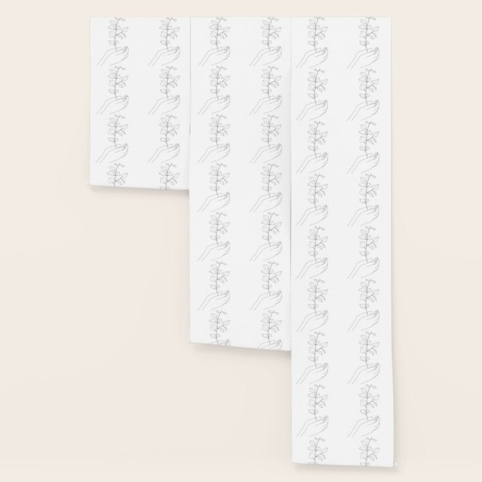 Minimal Hand Holding the Branch II Wallpaper Gallery Image 3