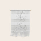 Minimal Hand Holding the Branch II Wall Hanging Gallery Image 1