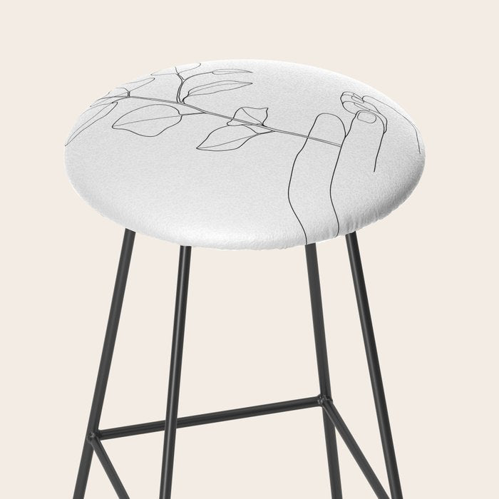 Minimal Hand Holding the Branch II Stool Gallery Image 2