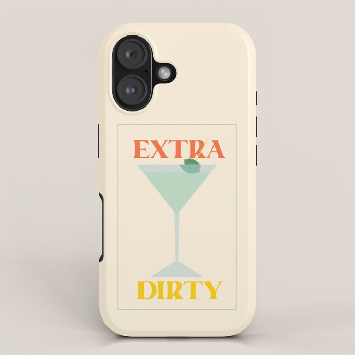 Extra Dirty Martini iPhone Case