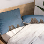 Vajolet Towers at Night with the Milky Way - Nature and Landscape Photography Pillow Sham Gallery Image 2