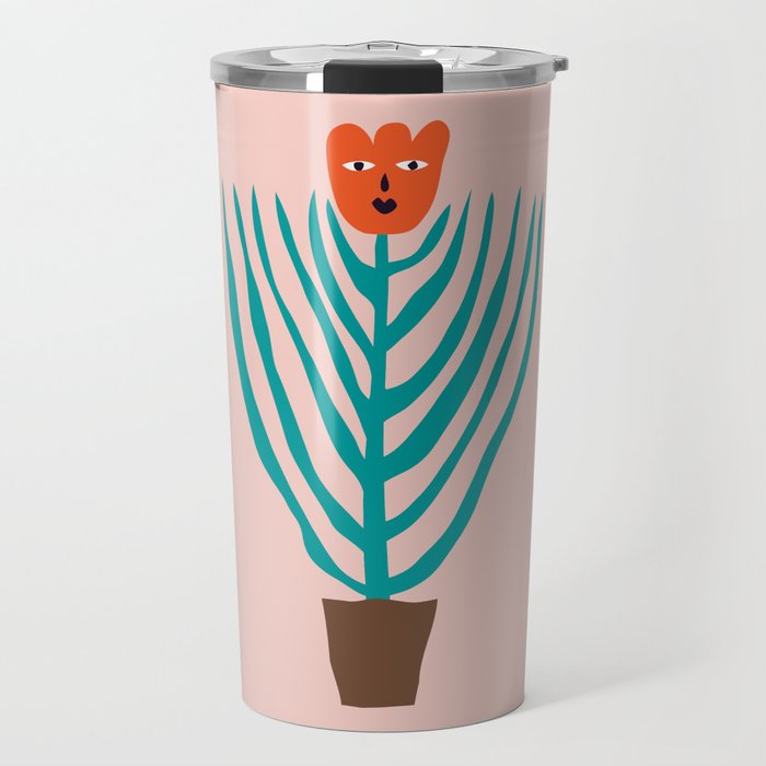 Sassy flower Travel Mug Gallery Image 1