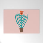 Sassy flower Welcome Mat Gallery Image 1