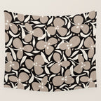 Lazy Florals #1 Wall Tapestry Gallery Image 4