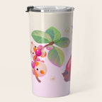  Fruit and bat - pastel Travel Mug Gallery Image 3