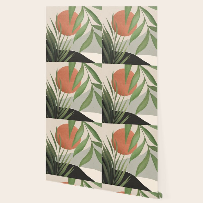 Abstract Art Tropical Leaves 46 Wallpaper Gallery Image 2