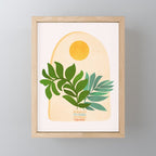 Boho Summer Scene Window Series Mini Art Print Gallery Image 1