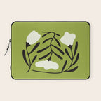 Mid-Century Alba Flowers  Laptop Sleeve Gallery Image 1