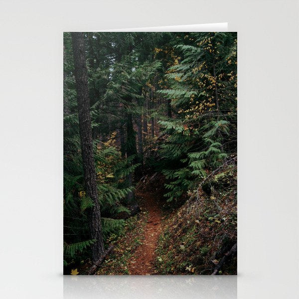 Fall Trail Stationery Card Gallery Image 2