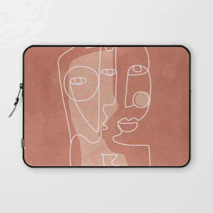Faces 01 Laptop Sleeve Gallery Image 1
