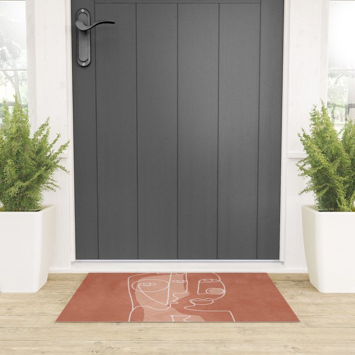 Faces 01 Welcome Mat Gallery Image 3