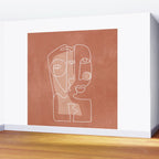 Faces 01 Wall Mural Gallery Image 2