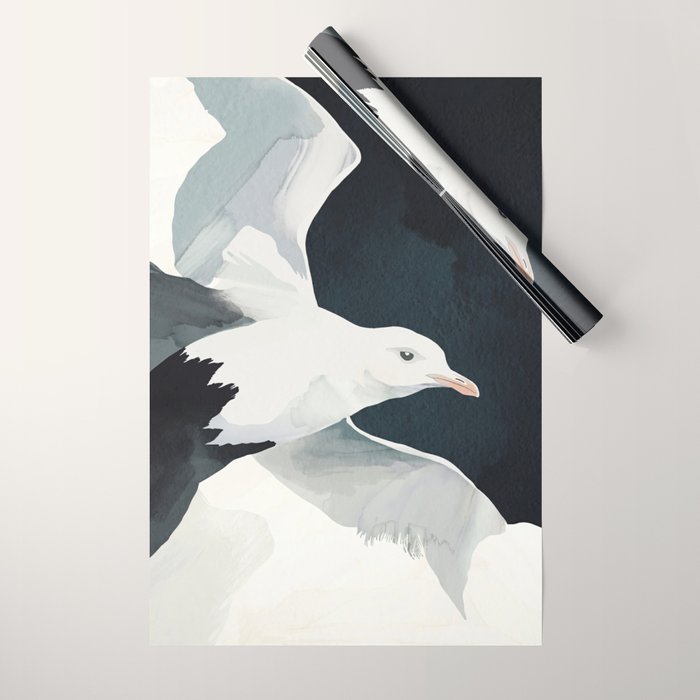 Silent Flight Wrapping Paper Gallery Image 1