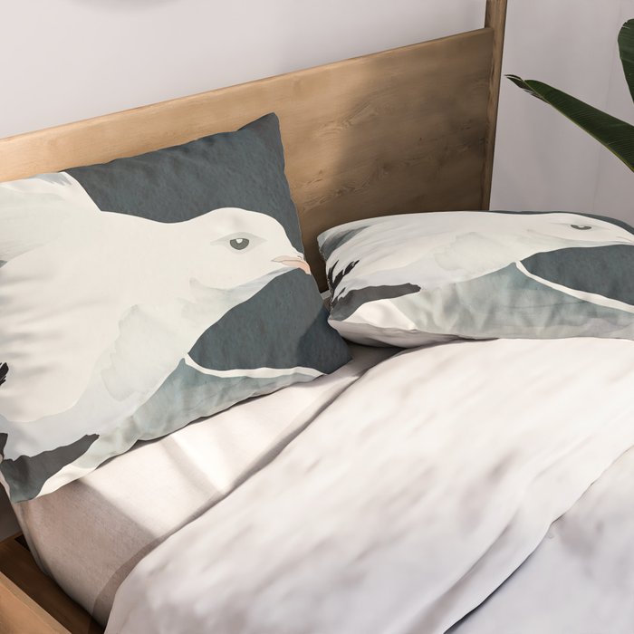 Silent Flight Pillow Sham Gallery Image 2