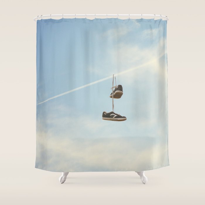 Hang'n there - Skyline Shower Curtain Gallery Image 1