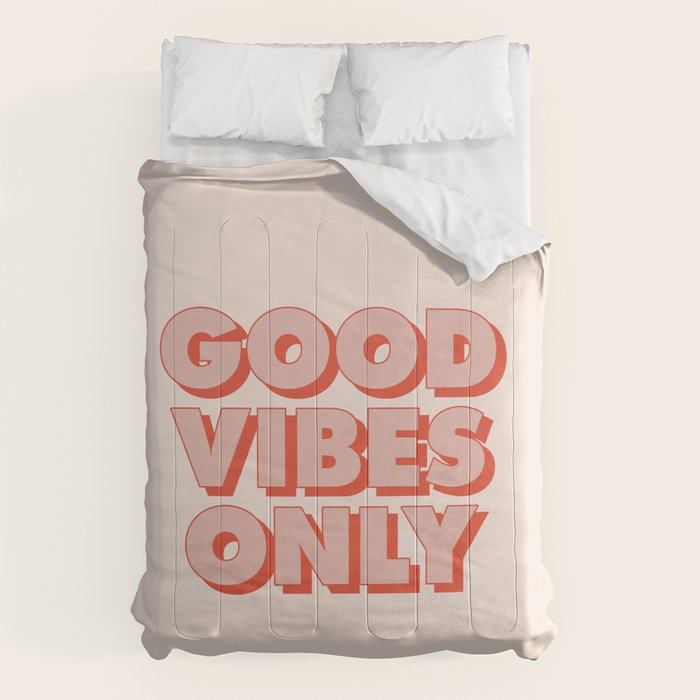 Good Vibes Only Comforter Gallery Image 6