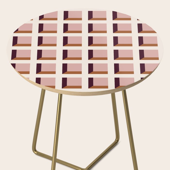 Minimalist 3D Pattern XX Side Table Gallery Image 2