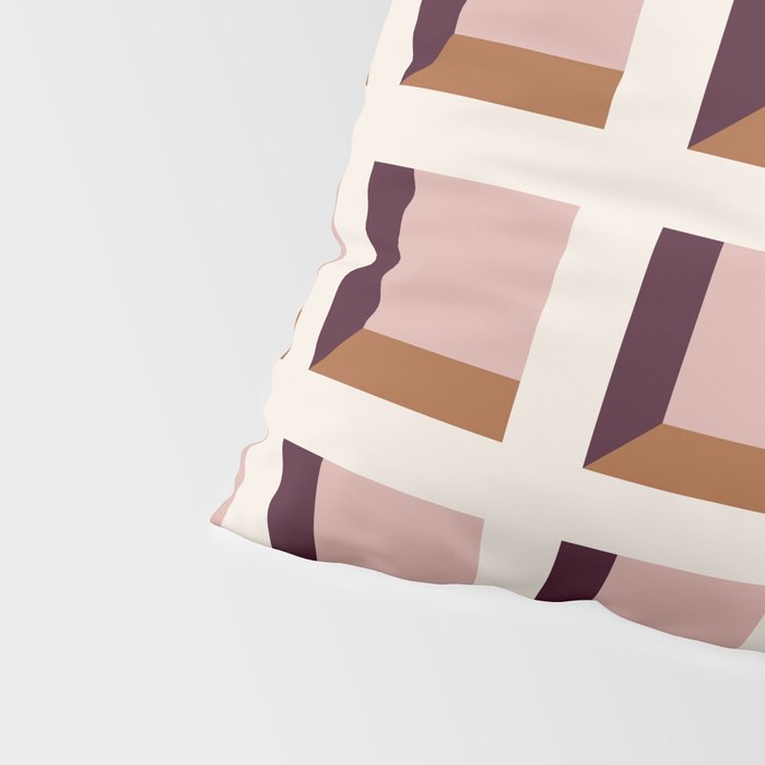 Minimalist 3D Pattern XX Pillow Sham Gallery Image 4