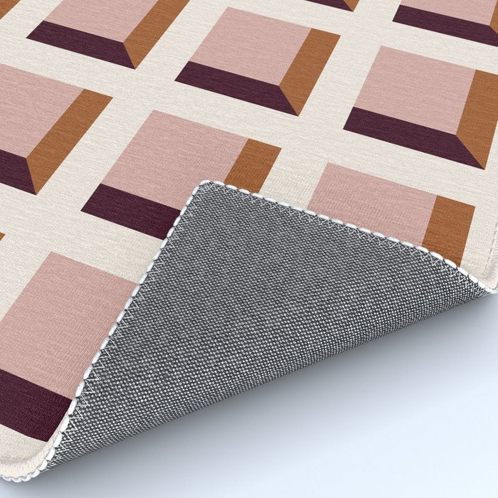 Minimalist 3D Pattern XX Rug Gallery Image 4